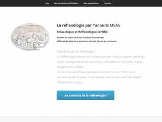 Site de Yanouris MEAS, Réflexologue à Amiens