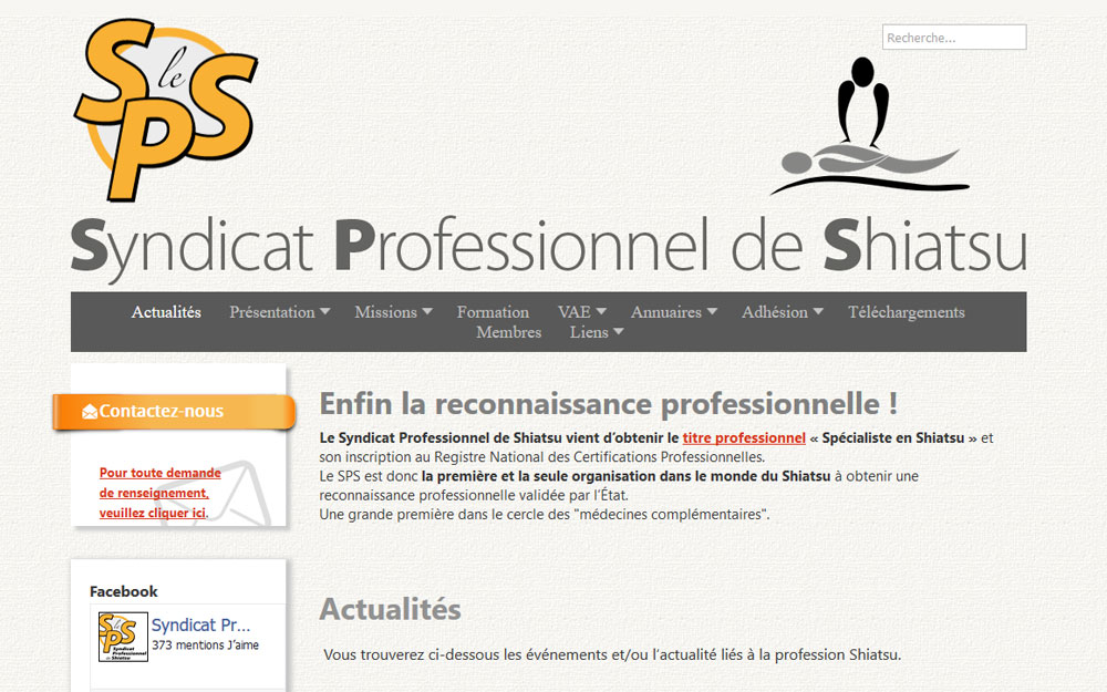 Le titre de « Spécialiste en Shiatsu » – RNCP