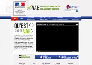 Portail Validation Acquis Experience