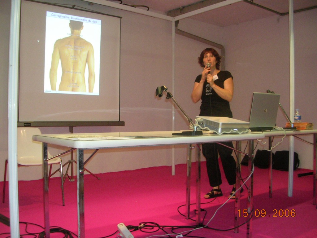 Salon Zen - Conférence réflexologie du dos - Paris 2006