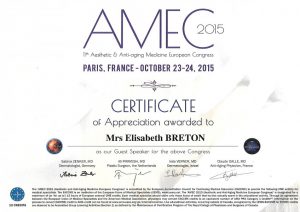 AMEC 2015 Paris - Anti-aging Medicine European Congress