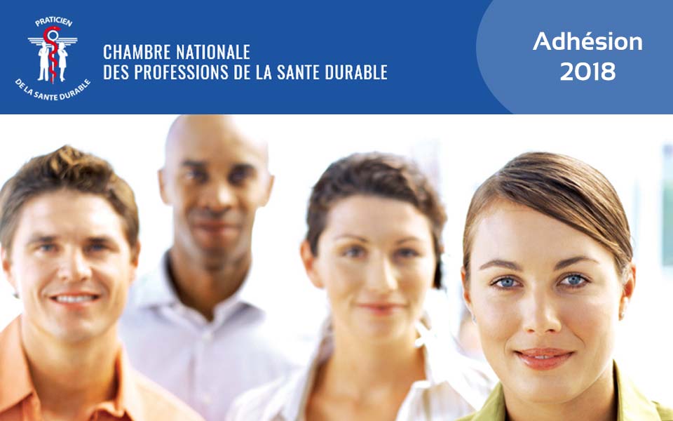 Adhésion Chambre des Professions de la Santé Durable