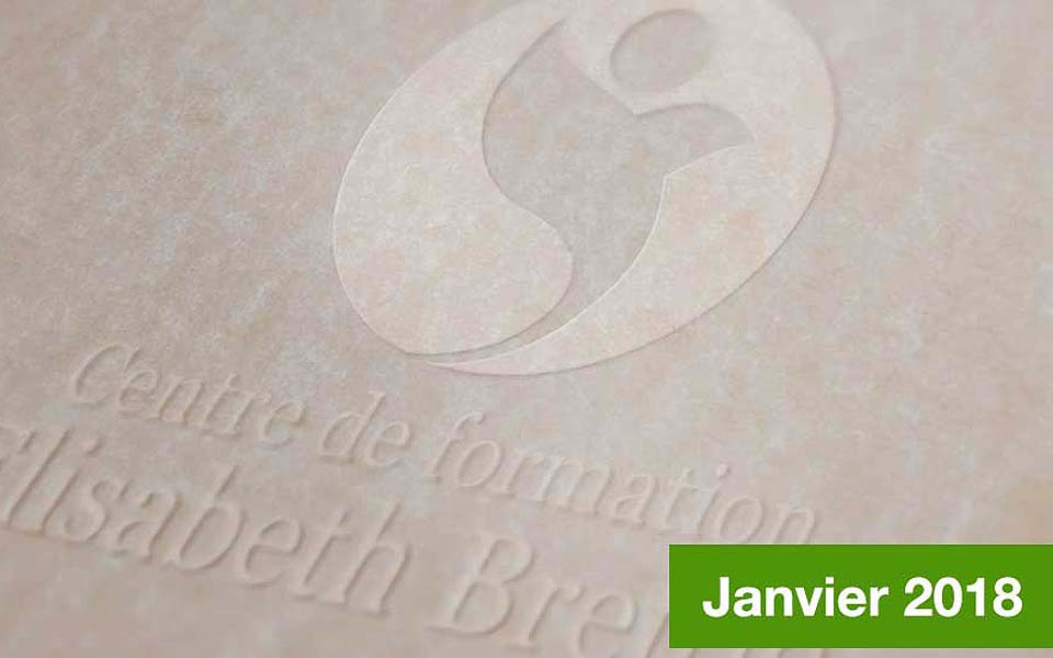 Lettre d'information – Janvier 2018