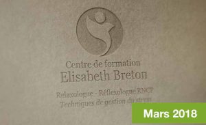 Lettre d'information Réflexologie - Mars 2018