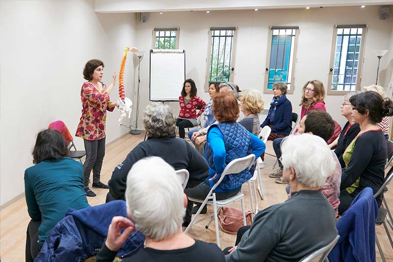 Atelier formation Nadine Quéré - Cou, cervicales et bien-être du dos