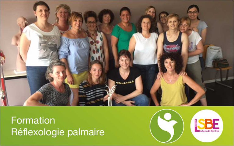 [Photos] Formation en réflexologie palmaire à Troyes