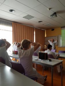 atelier d’autostimulation réflexe palmaire et cranio-faciale