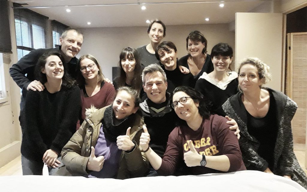 Formation de relaxologue-réflexologue, groupe à Paris, 1ère session - Janvier 2019