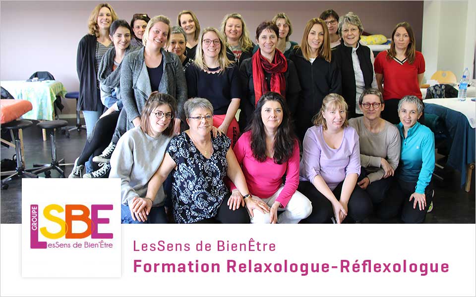 Formation de relaxologue-réflexologue, en partenariat avec le centre LSBE, groupe à Troyes