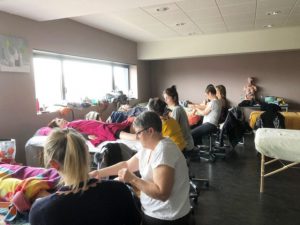 Formation de relaxologue-réflexologue, en partenariat avec le centre LSBE, groupe à Troyes