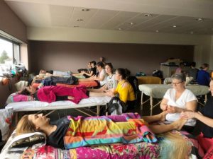 Formation de relaxologue-réflexologue, en partenariat avec le centre LSBE, groupe à Troyes