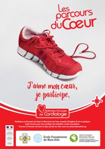 Affiche Les parcours du Coeur 2019