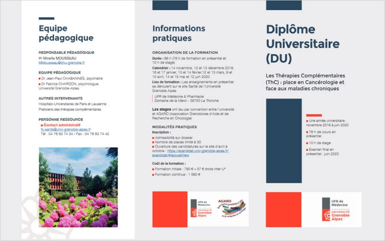 Diplôme Universitaire sur les Thérapies Complémentaires créé à Grenoble