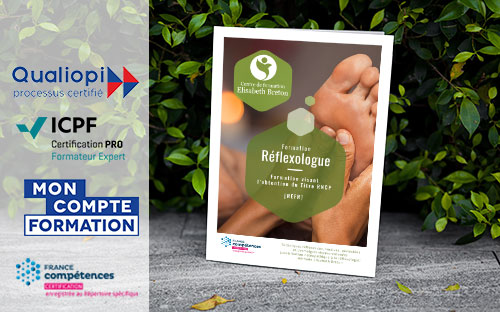 Brochure formation Réflexologue RNCP