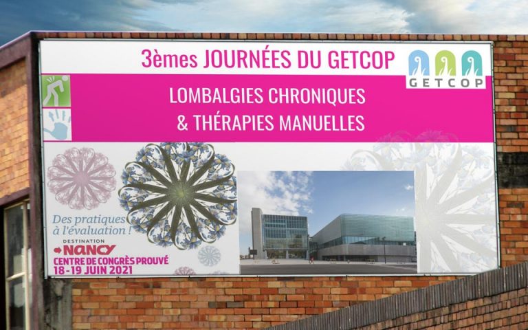 3e Journées du GETCOP (Congrès 2021)