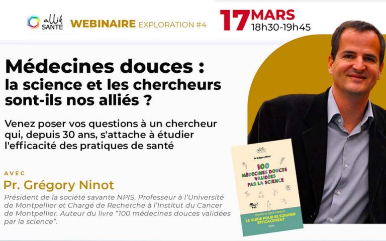 Webinaire du Pr Grégory Ninot sur les Médecines douces