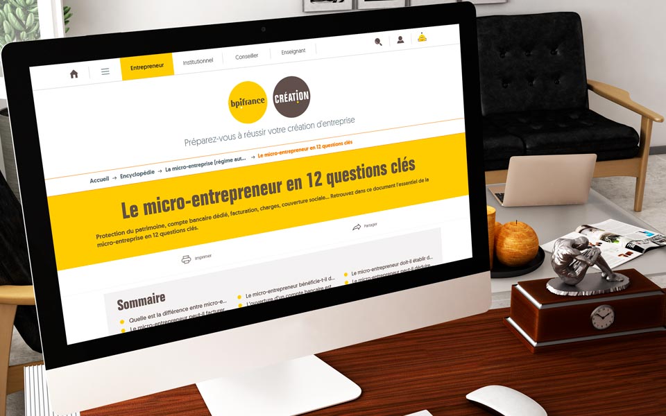 Le micro-entrepreneur en 12 questions clés