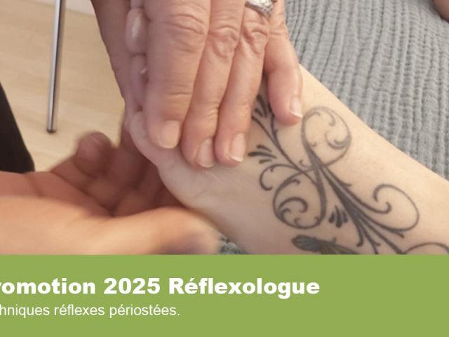 Promotion 2025 : Réflexologue