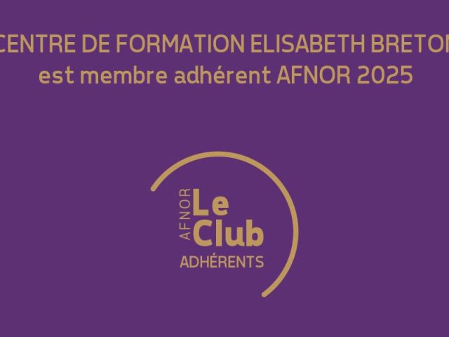 Renouvellement de l’adhésion au Club AFNOR