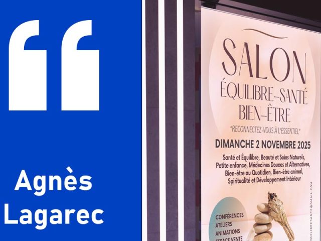 Participation d’Agnès Lagarec au Salon Bien-être de Saint Arnoult
