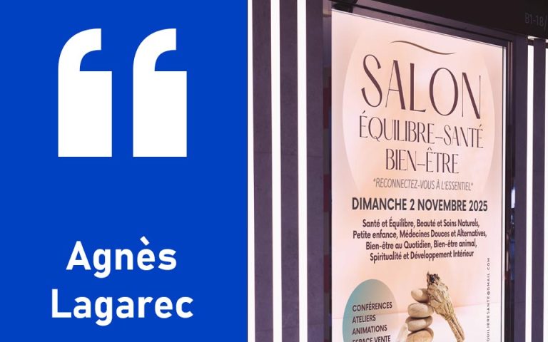 Participation d’Agnès Lagarec au Salon Bien-être de Saint Arnoult
