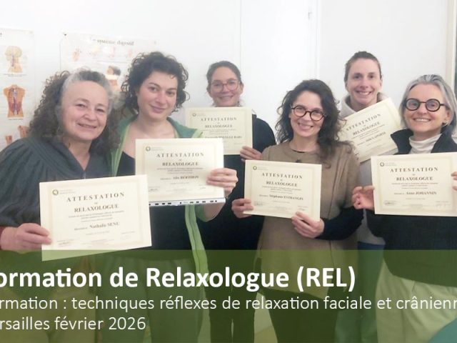 [Formation REL] Techniques réflexes de relaxation faciale et crânienne